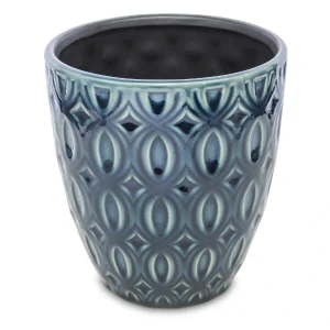 Osłonka ceramiczna 14,5 x 13,5 x 13,5 cm (granatowa)