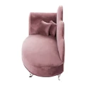 Szkatułka na biżuterię szezlong 17 x 26,5 x 12,5 cm (różowa)_bok