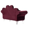Szkatułka na biżuterię Sofa 15 x 25 x 10 cm (czerwona)_tył