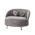 Szkatułka na biżuterię Sofa 14 x 21 x 16 cm (szara)