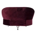 Szkatułka na biżuterię Sofa 14 x 21 x 16 cm (czerwona)_tył