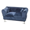 Szkatułka na biżuterię Sofa 13 x 23,5 x 9,5 cm (granatowa)