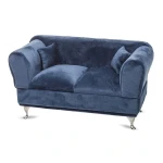 Szkatułka na biżuterię Sofa 13 x 23,5 x 9,5 cm (granatowa)