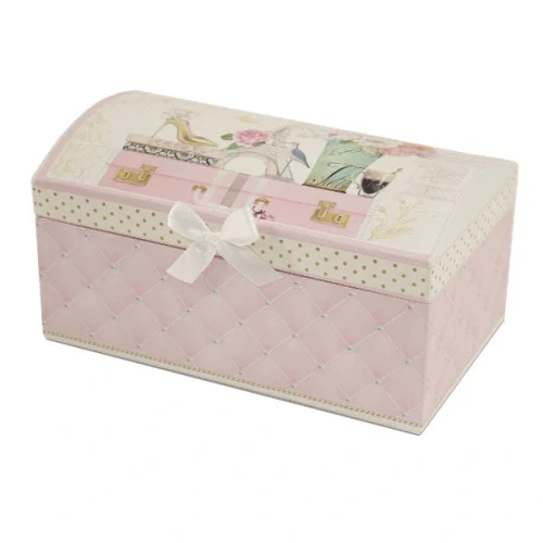 Kuferek z lusterkiem Paris 10,5 x 20 x 12 cm