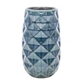 Wazon ceramiczny 20 x 13 x 13 cm (granatowy)_bok