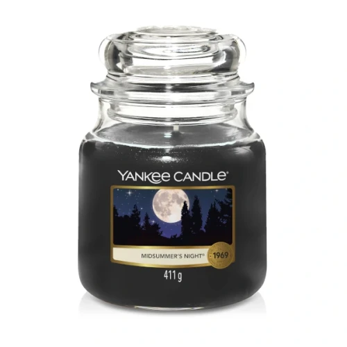 Świeca Yankee Candle Midsummer's Night średni słoik (411g)