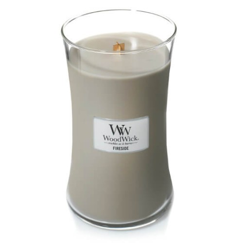 Świeca WoodWick Fireside duża (609g)