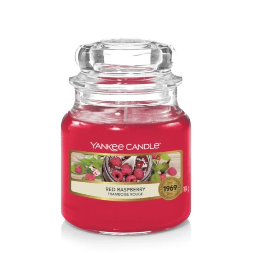 Świeca Yankee Candle Red Raspberry mały słoik (104g)