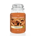 Świeca Yankee Candle Cinnamon Stick, duży słoik (623g)