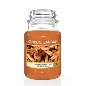 Świeca Yankee Candle Cinnamon Stick, duży słoik (623g)