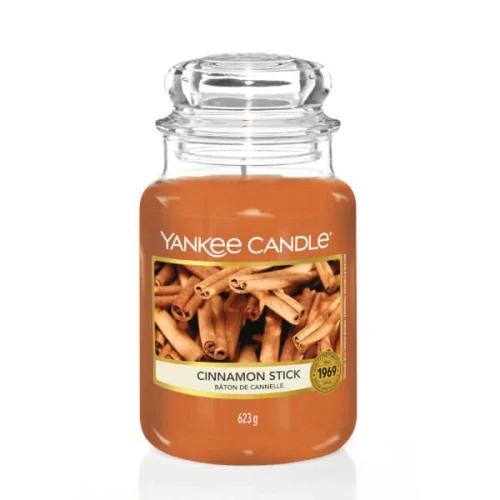 Świeca Yankee Candle Cinnamon Stick duży słoik (623g)