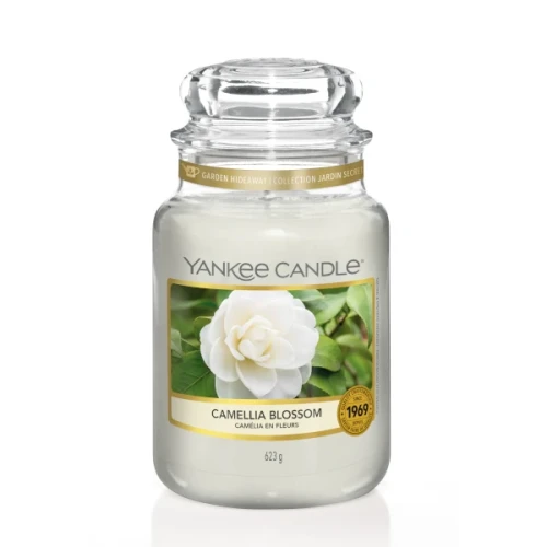 Świeca Yankee Candle Camellia Blossom duży słoik (623g)
