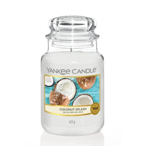 Świeca Yankee Candle Coconut Splash duży słoik (623g)