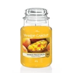 Świeca Yankee Candle Mango Peach Salsa, duży słoik (623g)