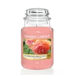 Świeca Yankee Candle Sun-Drenched Apricot Rose, duży słoik (623g)