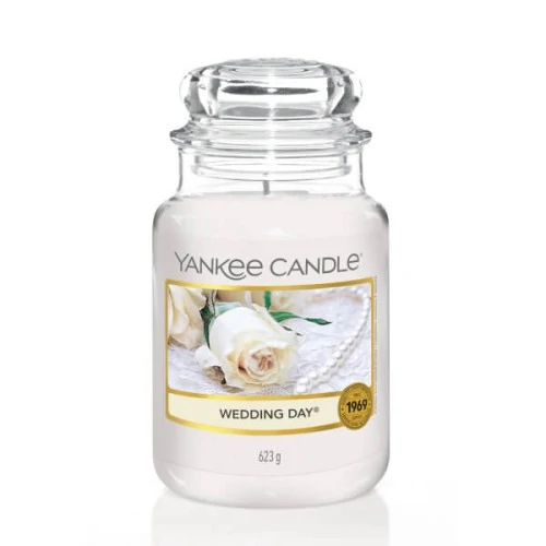 Świeca Yankee Candle Wedding Day duży słoik (623g)