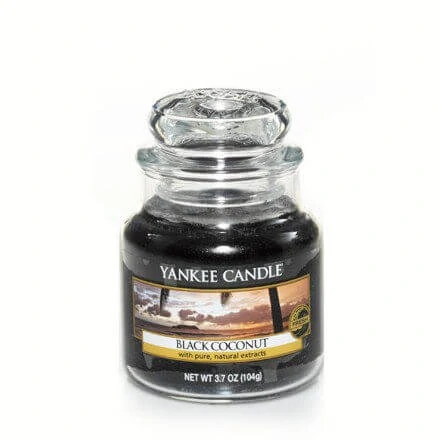 Świeca Yankee Candle Black Coconut mały słoik (104g)