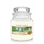 Świeca Yankee Candle Clean Cotton, mały słoik (104g)
