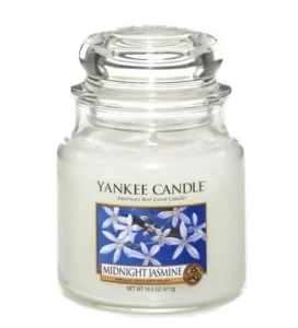 Świeca Yankee Candle Midnight Jasmine, średni słoik (411g)