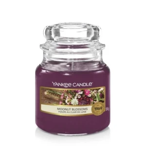 Świeca Yankee Candle Moonlit Blossoms, mały słoik (104g)