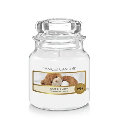 Świeca Yankee Candle Soft Blanket mały słoik (104g)