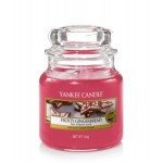 Świeca Yankee Candle Frosty Gingerbread, mały słoik (104g)