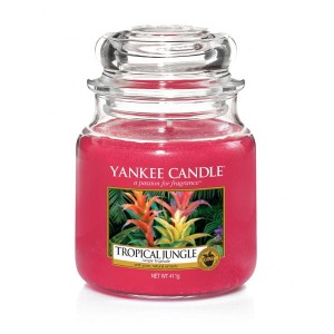 Świeca Yankee Candle Tropical Jungle, średni słoik (411g)