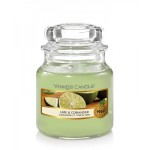 Świeca Yankee Candle Lime & Coriander, mały słoik (104g)