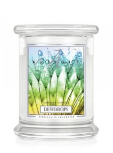 Świeca Kringle Candle Dewdrops, średni słoik (411g)