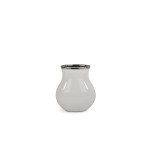 Wazon ceramiczny 20 x 17 x 11 cm (biały)