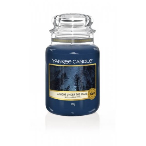 Świeca Yankee Candle A Night Under The Stars, duży słoik (623g)