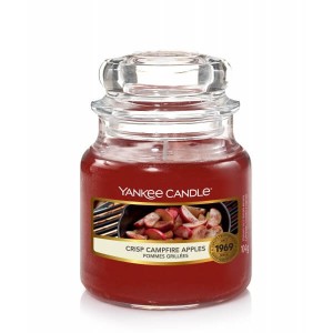 Świeca Yankee Candle Crisp Campfire Apples, mały słoik (104g)