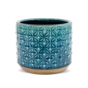Osłonka ceramiczna 10,5 x 12 x 12 cm (turkusowa)