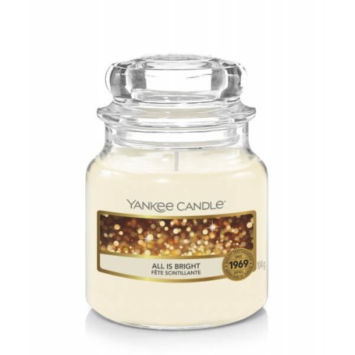 Świeca Yankee Candle All is Bright mały słoik (104g)