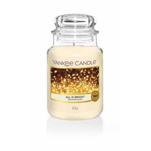 Świeca Yankee Candle All is Bright, duży słoik (623g)