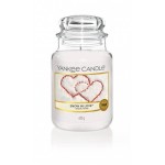 Świeca Yankee Candle Snow in Love, duży słoik (623g)