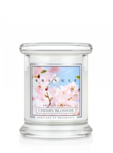 Świeca Kringle Candle Cherry Blossom, mini słoik (128g)