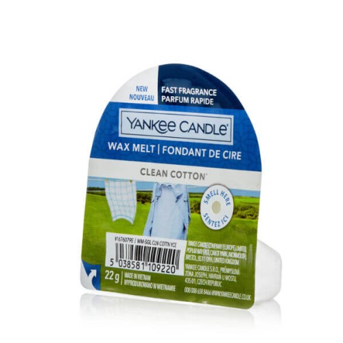 Wosk Yankee Candle Clean Cotton (22g)