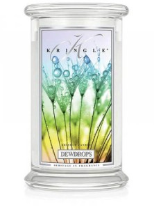 Świeca Kringle Candle Dewdrops, duży słoik (623g)