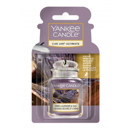 Zawieszka Yankee Candle Dried Lavender &amp; Oak Car Jar Ultimate