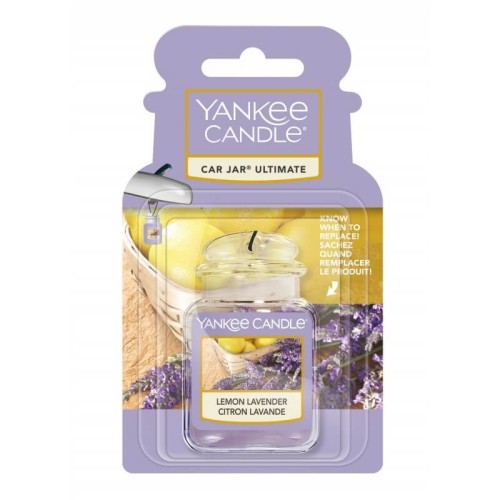 Zawieszka Yankee Candle Lemon Lavender Car Jar Ultimate