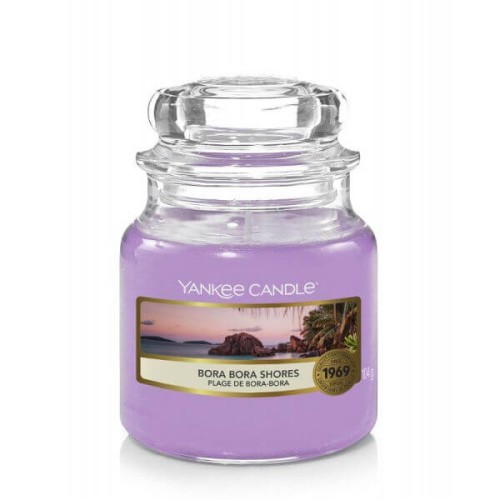 Świeca Yankee Candle Bora Bora Shores, mały słoik (104g)