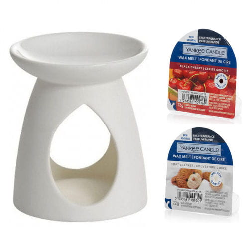 Kominek Yankee Candle Pastel Hue + 2 woski Yankee Candle