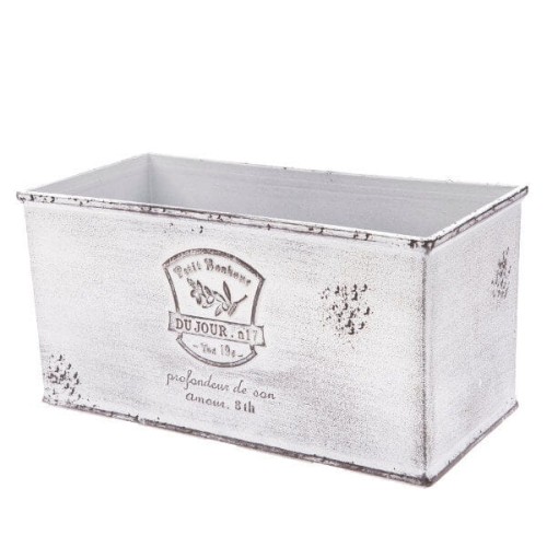 Osłonka plastikowa 14 x 28 x 13,5 cm (biała z przetarciami)
