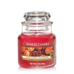 Świeca Yankee Candle Mandarin Cranberry, mały słoik (104g)