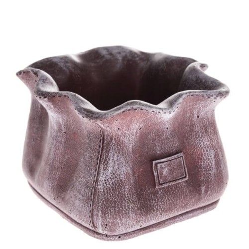 Osłonka betonowa Sakiewka 10 x 14,5 x 14 cm (bordowa)