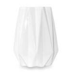 Wazon ceramiczny 16 x 12 x 12 cm (biały)