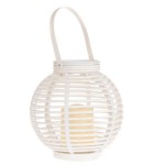 Lampion LED 21 x 22 x 22 cm (biały)