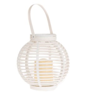 Lampion LED 21 x 22 x 22 cm (biały)
