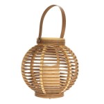 Lampion LED 21 x 22 x 22 cm (beżowy)